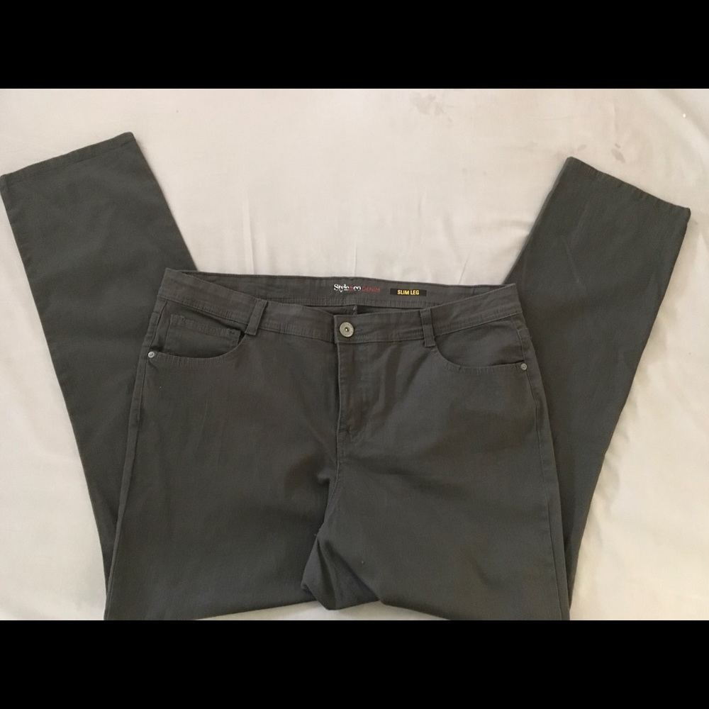 Style & Co Gray Pants